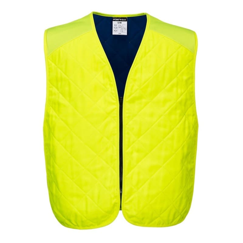 Portwest - Gilet de rafraîchissement haute visibilité - L-XL - Jaune