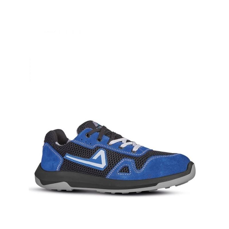 Aimont - Baskets de sécurité basses BLOCK S1P CI SRC ESD - 38 - Bleu / Noir