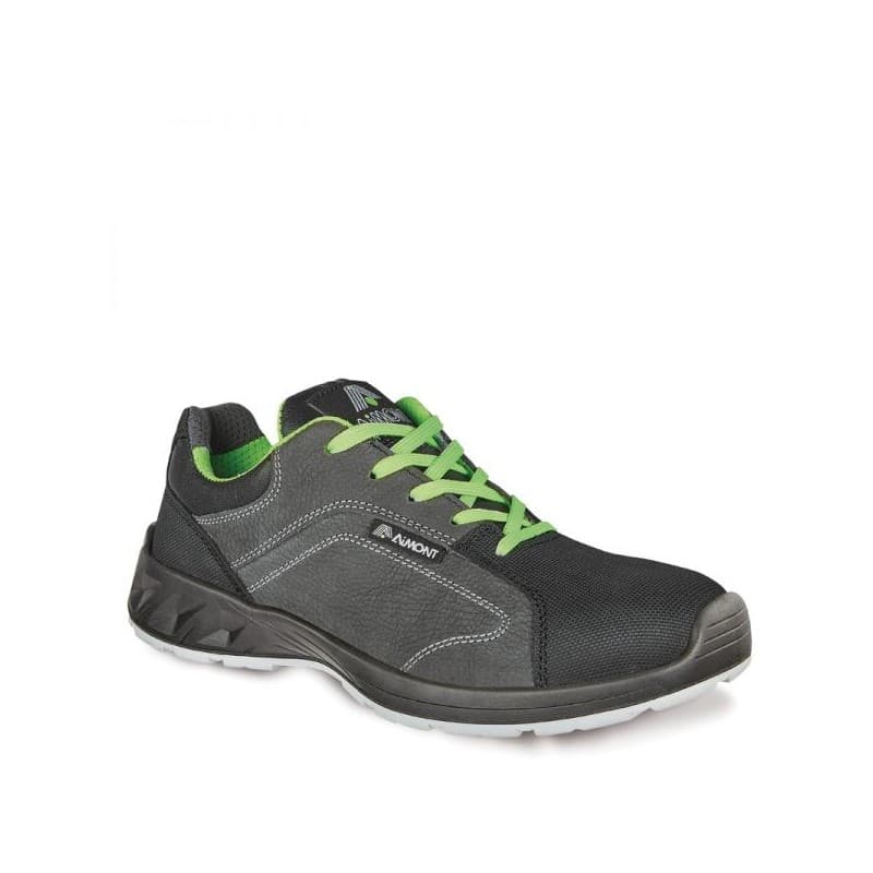 Aimont - Chaussures de sécurité basses SHRIKE S3 CI SRC - 38 - Gris Foncé / Noir