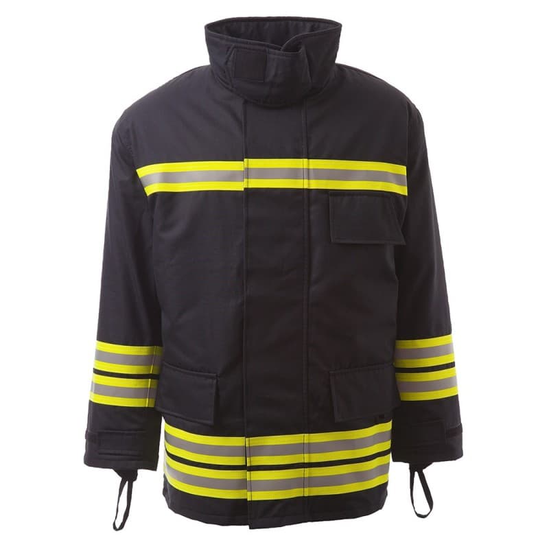 Portwest - Parka anti-feu imperméable bleu marine spéciale incendie - L - Bleu Marine