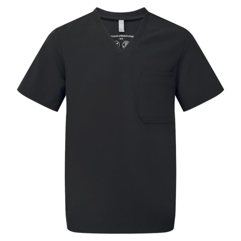 Onna - Tunique stretch manches courtes homme NN200 - S - Noir