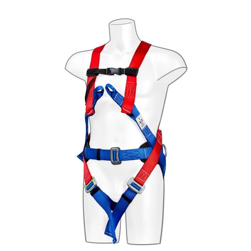 Portwest - Harnais ergonomique 3 points avec anneau dorsal en D Confort - Unique - Rouge
