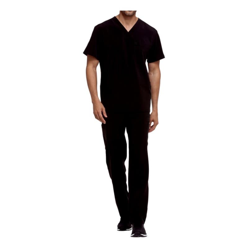 Dickies Medical - Haut col V homme DKE645 - M - Noir