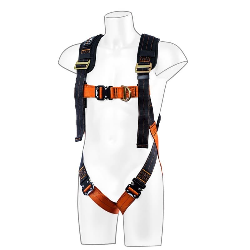Portwest - Harnais 2 points d'ancrage ULTRA 140kg max - M - Noir / Orange