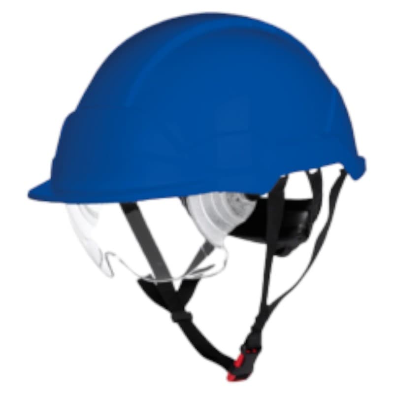 Coverguard - Casque de sécurité très résistant en ABS non ventilé PHOENIX PRO bleu - Unique - Bleu