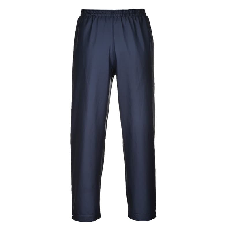 Portwest - Pantalon de pluie multirisques imperméable résistant à la flamme Sealtex - L - Bleu Marine