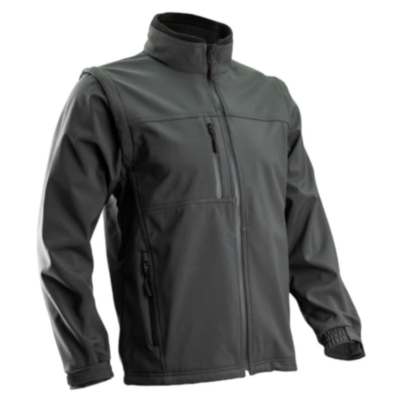 Coverguard - Veste Softshell imper-respirant 2 en 1 YANG gris - L - Gris