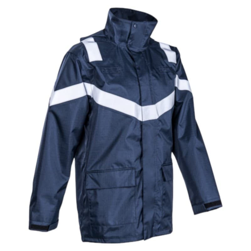 Coverguard - Parka de pluie DAGDA bleu marine - M - Bleu Marine