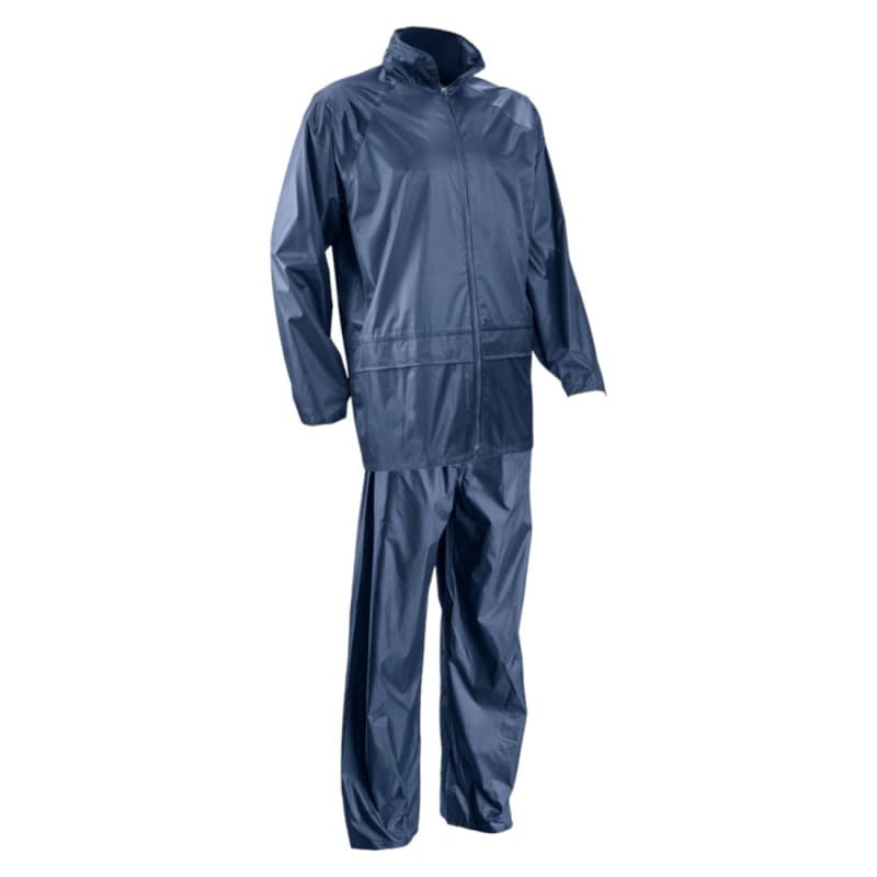 Coverguard - Ensemble de pluie imperméable avec cordon de serrage PLUVIO bleu marine - XL - Bleu Marine