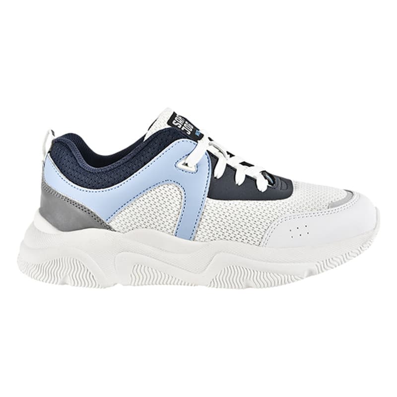 Safety Jogger - Chaussures de travail basses pour femmes antidérapantes et antistatiques SLOAN blanc et bleu O1 - 35 - Bleu