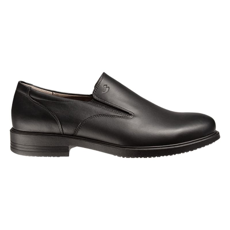 Safety Jogger - Chaussures d'uniforme basses respirantes à enfiler pour professionnels de la restauration DUBLIN noir O2 - 39 - Noir