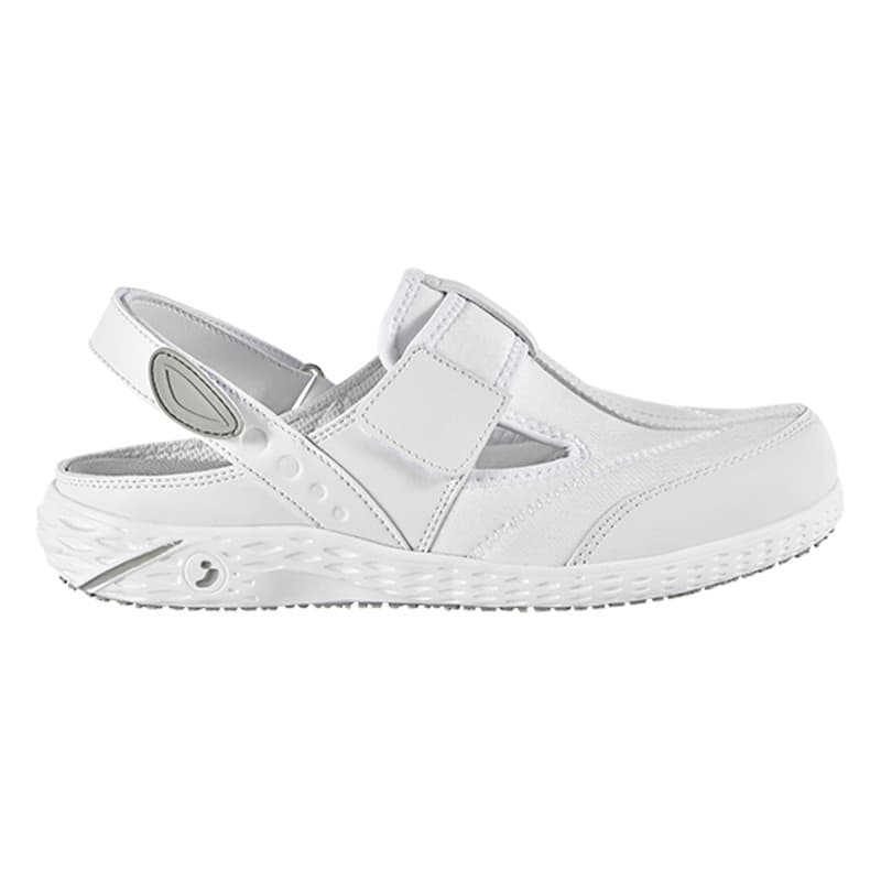 Safety Jogger - Sandales médicales végan avec assise plantaire amovible ALIZA blanc OB - 35 - Blanc