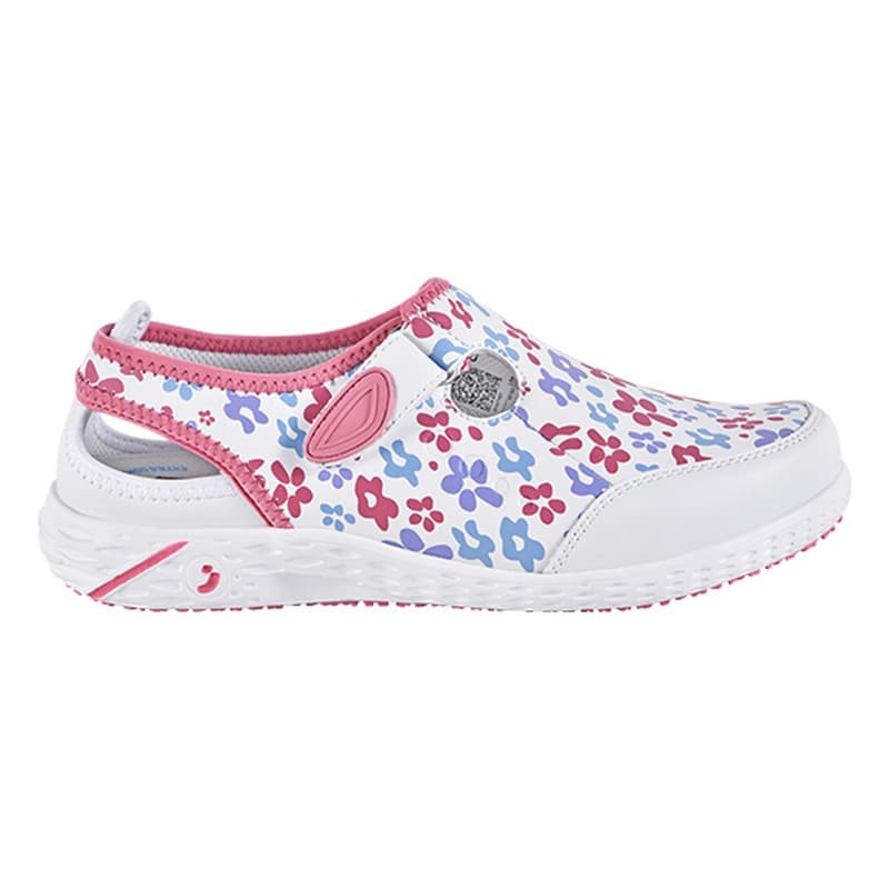 Safety Jogger - Sabots médicaux antidérapants et respirants LINA blanc et motifs OB - 35 - Blanc