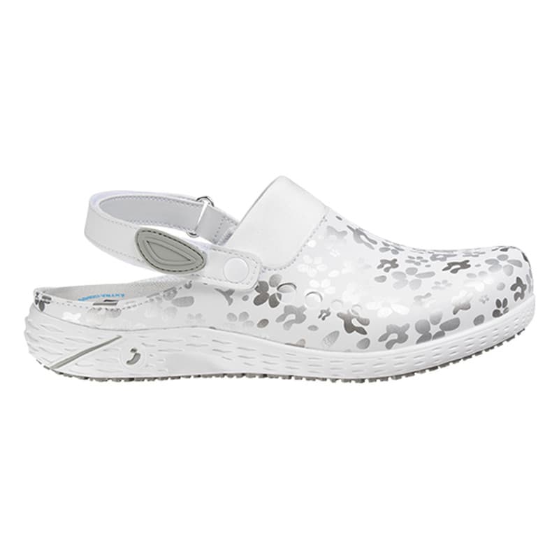 Safety Jogger - Sabots médicaux pour femmes confortables végan DANY blanc et gris OB ESD A SRC E - 35 - Blanc / Gris