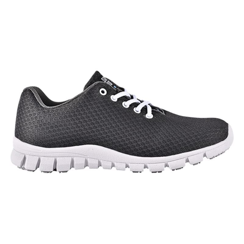 Safety Jogger - Chaussures de travail basses pour femmes respirantes et modernes spécial restauration KASSIE gris foncé O1 - 35 - Gris / Vert