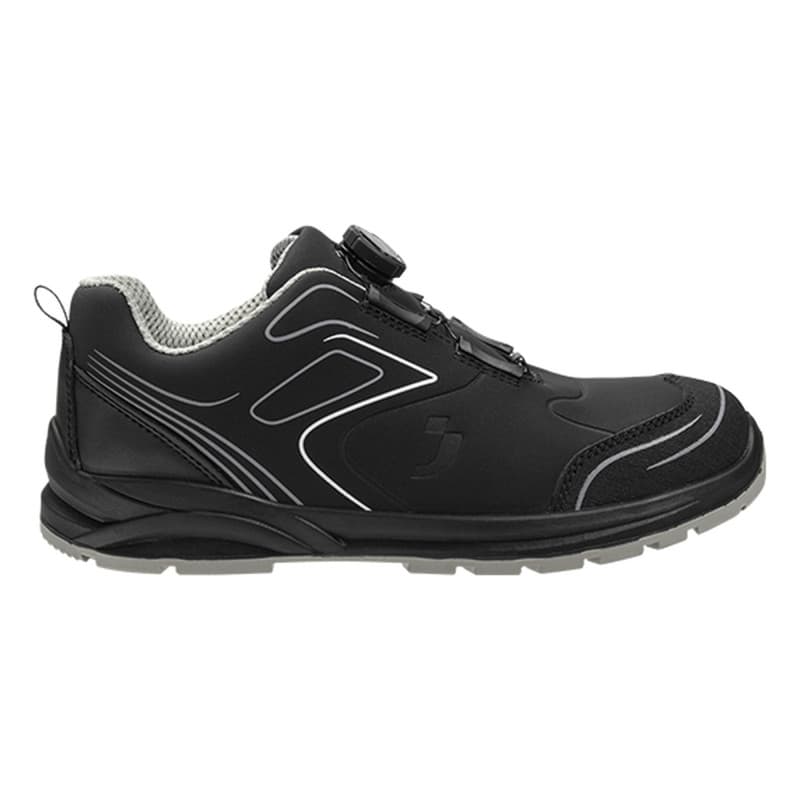 Safety Jogger - Chaussures de sécurité basses sportives antidérapantes à fermeture TLS CADOR noir et blanc S3 - 35 - Noir / Blanc