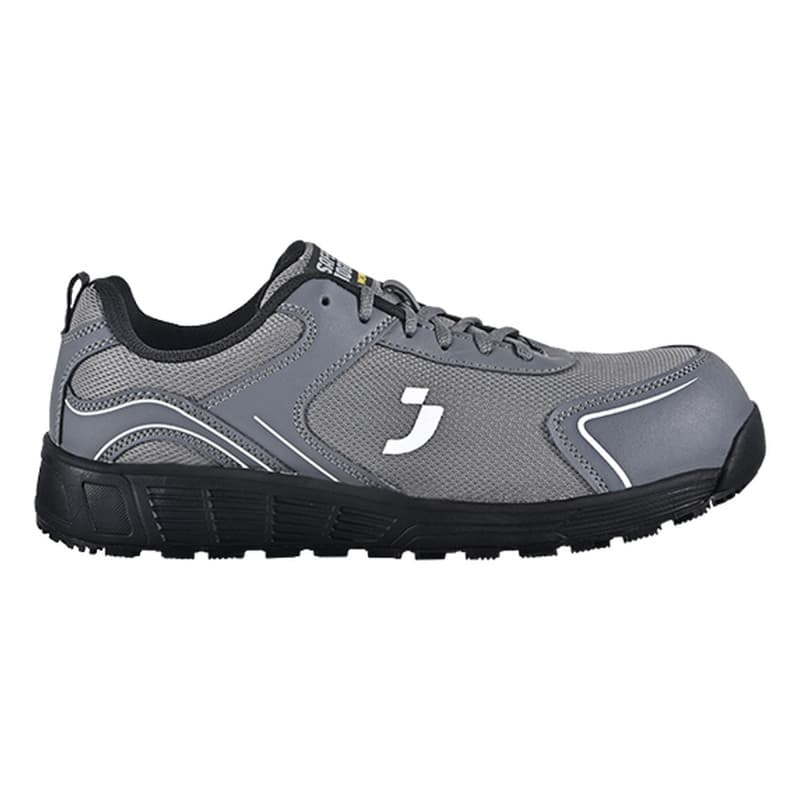 Safety Jogger - Baskets de sécurité basses avec embout extra large anti-perforation AAK gris et noir S1PS - 35 - Gris / Noir
