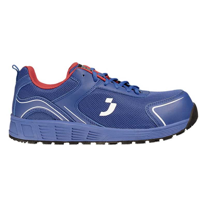 Safety Jogger - Baskets de sécurité basses avec embout extra large anti-perforation AAK bleu et orange S1PS - 35 - Bleu / Orange
