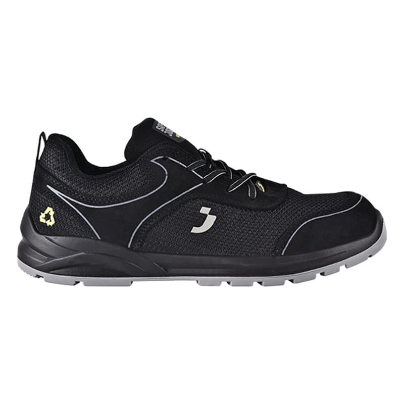 Safety Jogger - Chaussures de sécurité basses sportives en matériaux recyclés ECOCADOR noir S1P - 35 - Noir / Blanc
