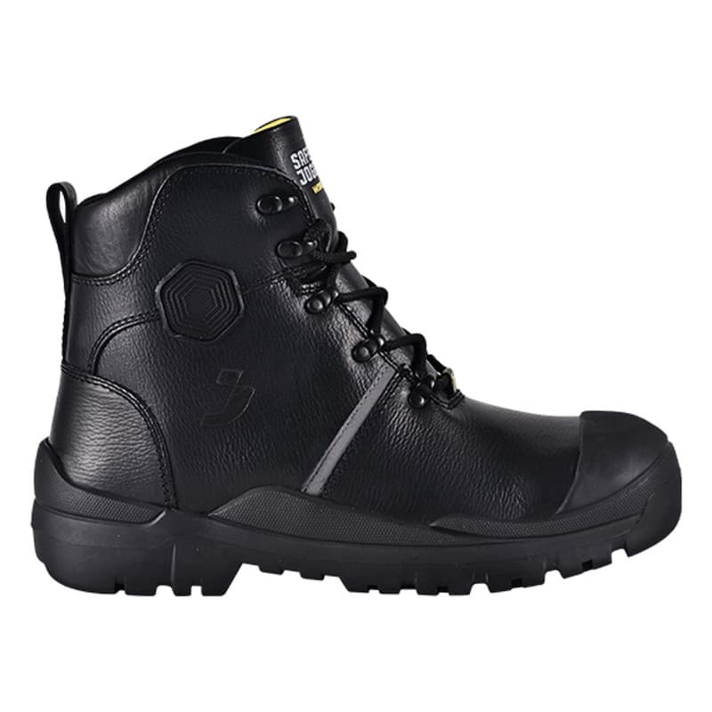 Safety Jogger - Chaussures de sécurité hautes en cuir isolées contre le chaud et le froid HEKLA noir S3 - 38 - Noir
