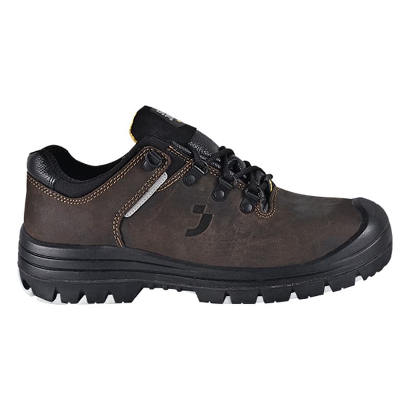 Safety Jogger - Chaussures de sécurité basses en cuir respirant et semelles résistantes à la chaleur VESUVIO marron et noir S3 - 35 - Marron / Noir