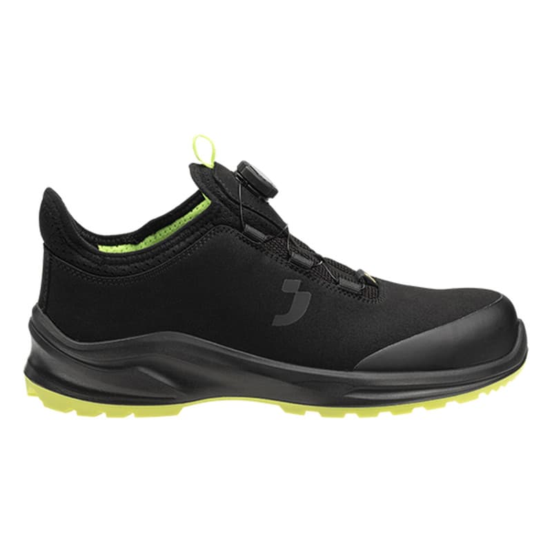 Safety Jogger - Baskets de sécurité basses véganes avec fermeture TLS MODULO noir et jaune S3S - 35 - Noir / Jaune