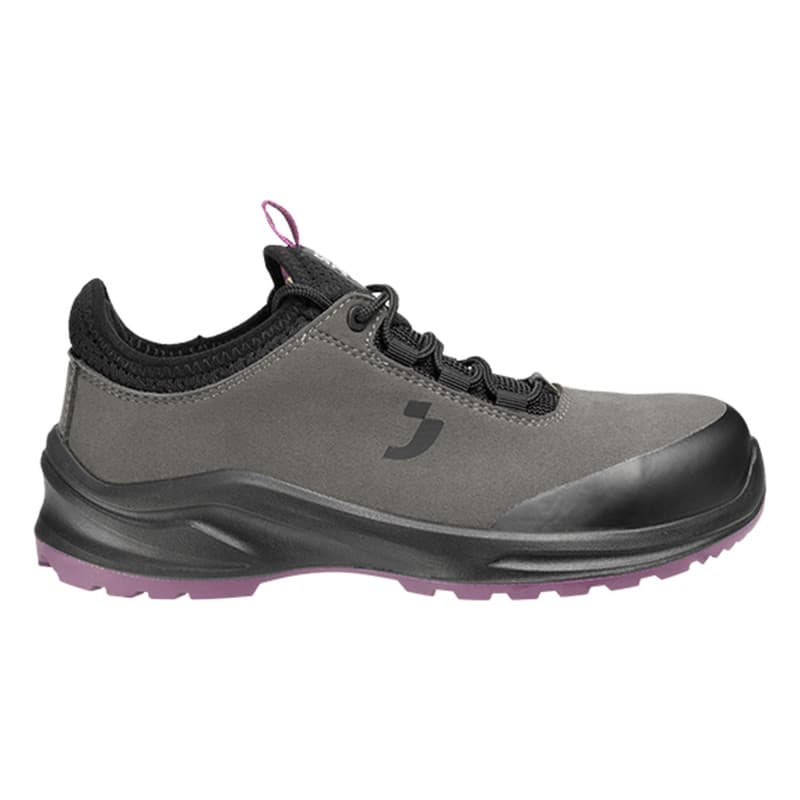 Safety Jogger - Baskets de sécurité basses véganes sans métal MODULO gris et mauve S3S - 35 - Gris / Violet