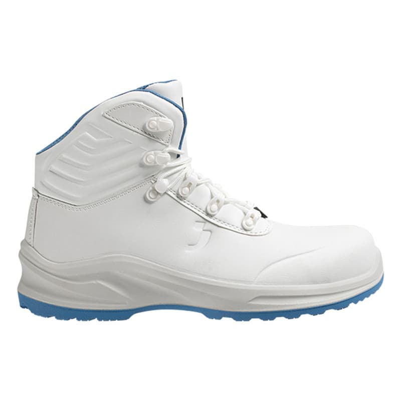Safety Jogger - Chaussures de sécurité hautes sans métal anti-perforations et antidérapantes MODULO PURE blanc et bleu S3S - 35 - Blanc / Bleu
