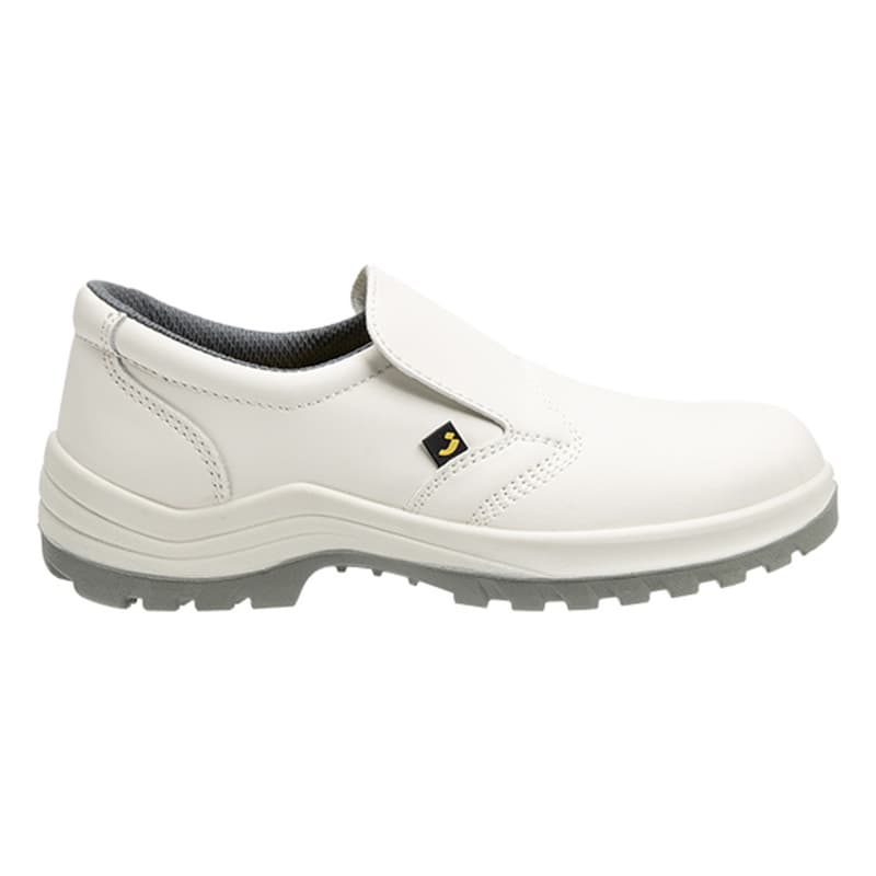 Safety Jogger - Chaussures de sécurité basses à enfiler spécial industrie alimentaire avec un embout en acier X0500 blanc S2 - 35 - Blanc