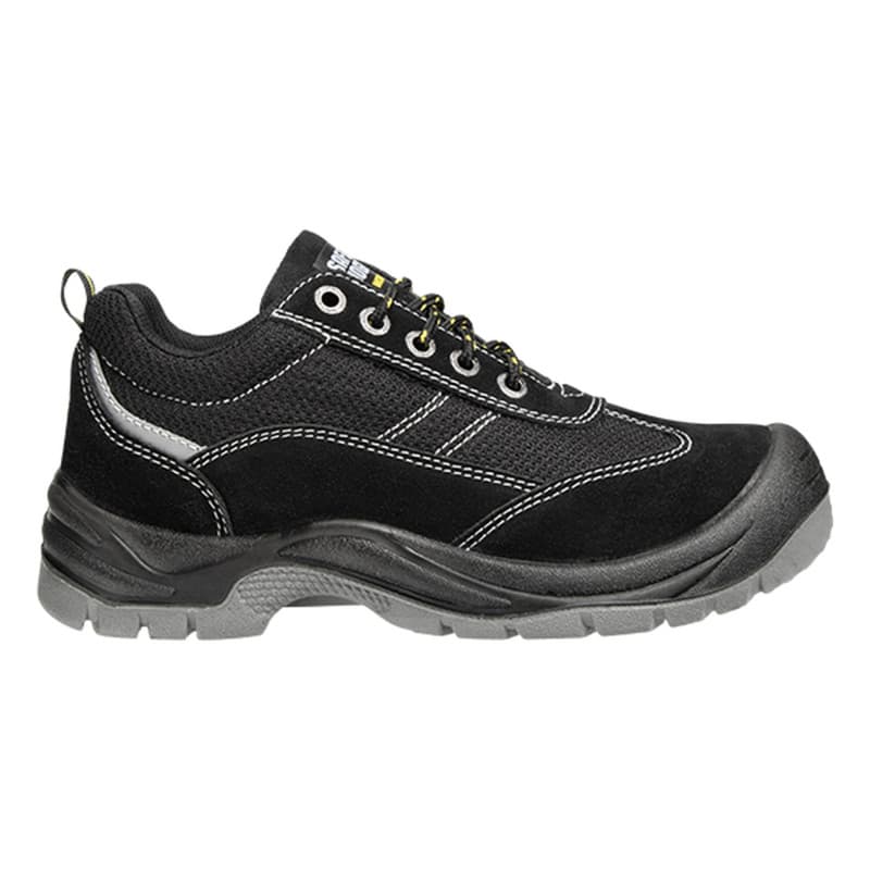 Safety Jogger - Chaussures de sécurité basses avec semelles prémoulées en acier GOBI noir S1P - 35 - Noir