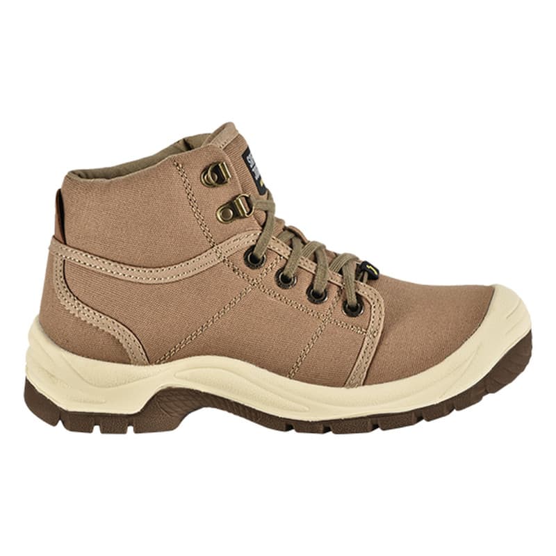 Safety Jogger - Chaussures de sécurité hautes antidérapantes avec semelles anti-perforation et embout en acier DESERT beige S1P - 38 - Beige