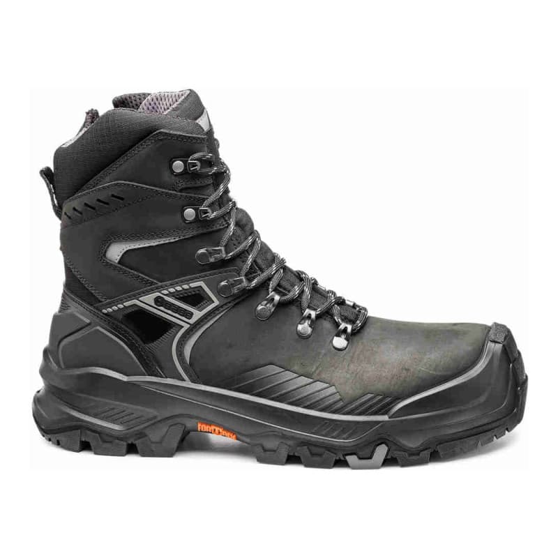 Base - Chaussures de sécurité hautes en cuir noir  T-MASSIVE S3S - 36 - Noir