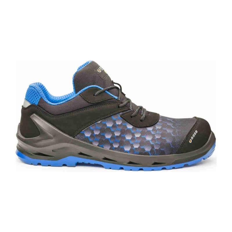 Base - Baskets de sécurité basses en tissu technique bleu et noir I-ROBOX BLUE S3 - 35 - Bleu / Noir