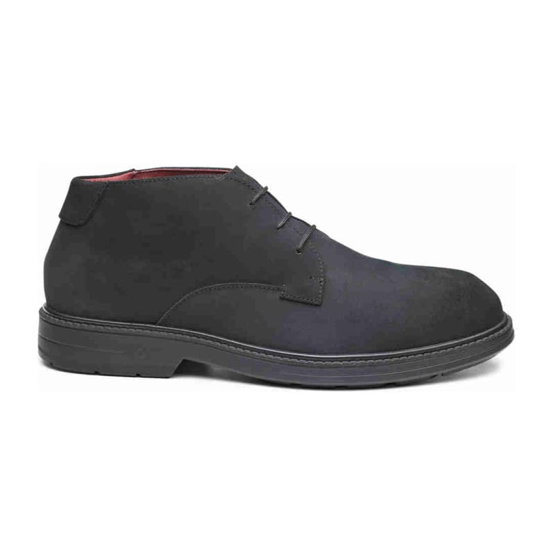Base - Chaussures de sécurité basses en cuir velours noir  ORBIT S3S - 39 - Noir