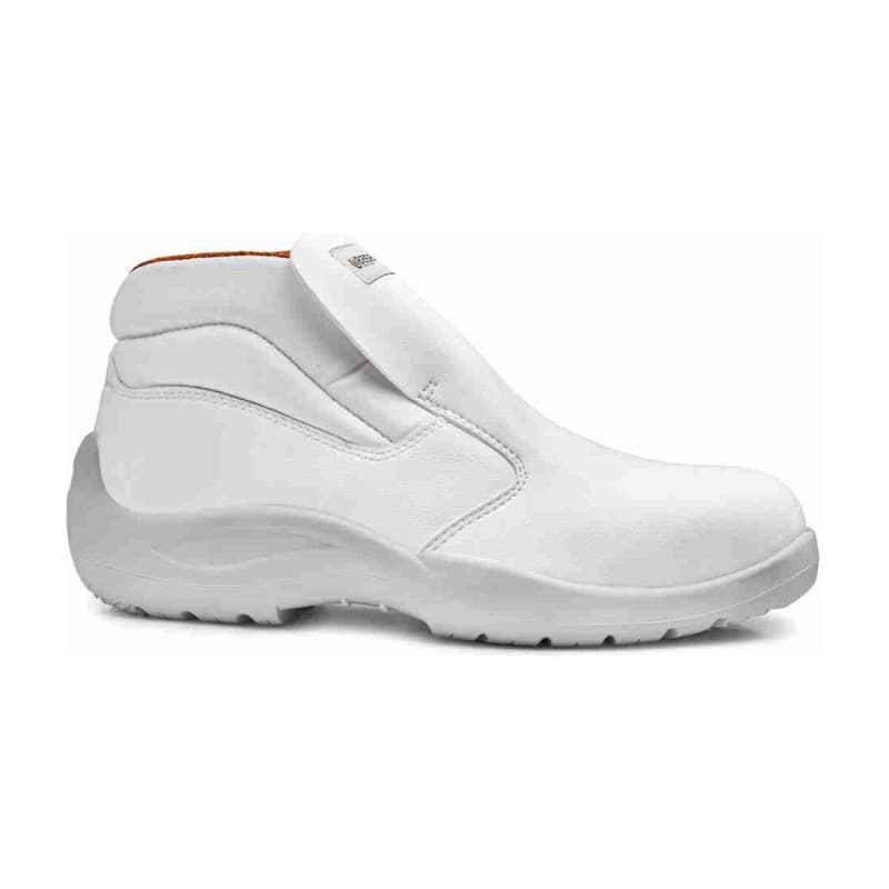 Base - Chaussures de sécurité hautes en microfibre blanc ARGO S2 - 35 - Blanc