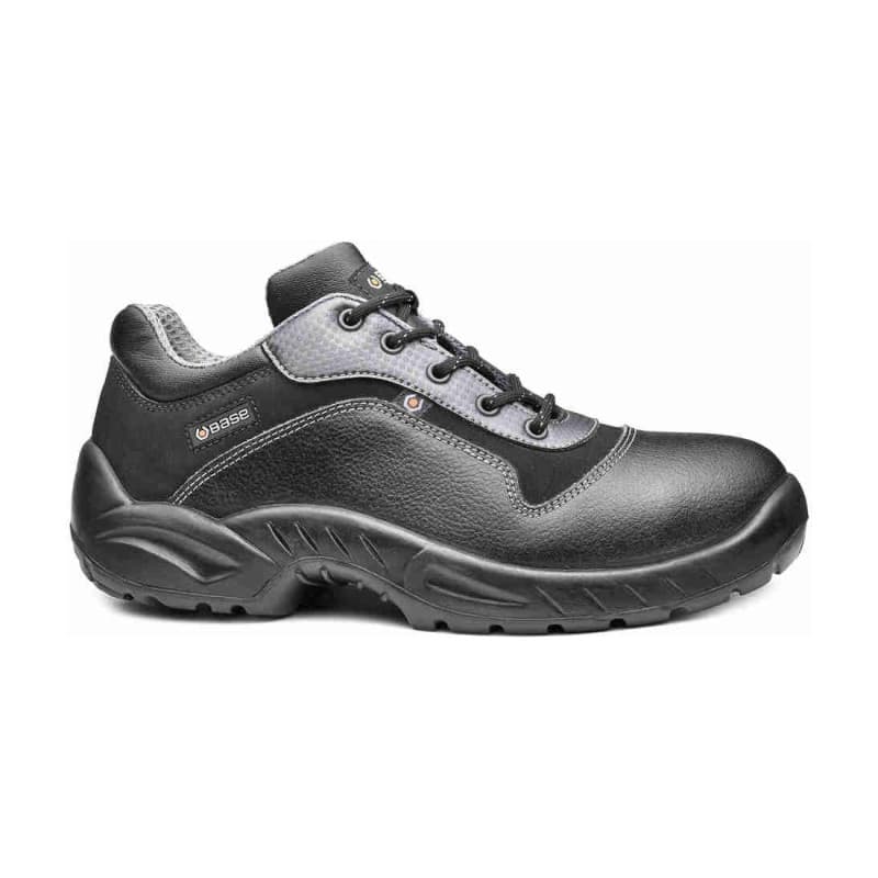 Base - Chaussures de sécurité basses en cuir noir ETOILE S3 - 36 - Noir