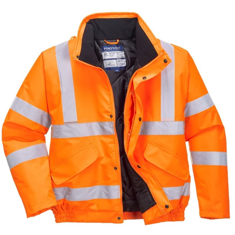 Portwest - Blouson de travail imperméable haute visibilité norme RIS-3279-TOM 2 - 4XL - Orange