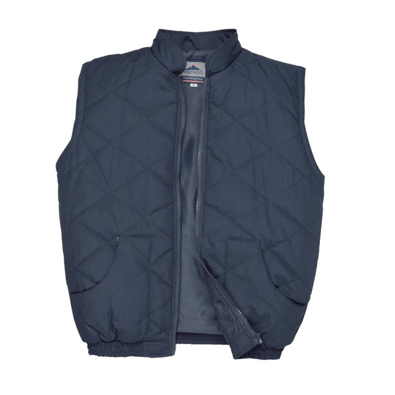 Portwest - Gilet de travail sans manches GLASGOW élégant mi-saison - 4XL - Bleu Marine