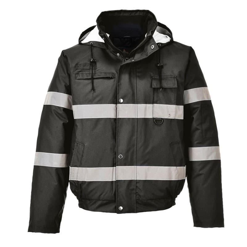 Portwest - Blouson de travail imperméable IONA LITE doublure polaire jusqu'à -36°C - L - Noir