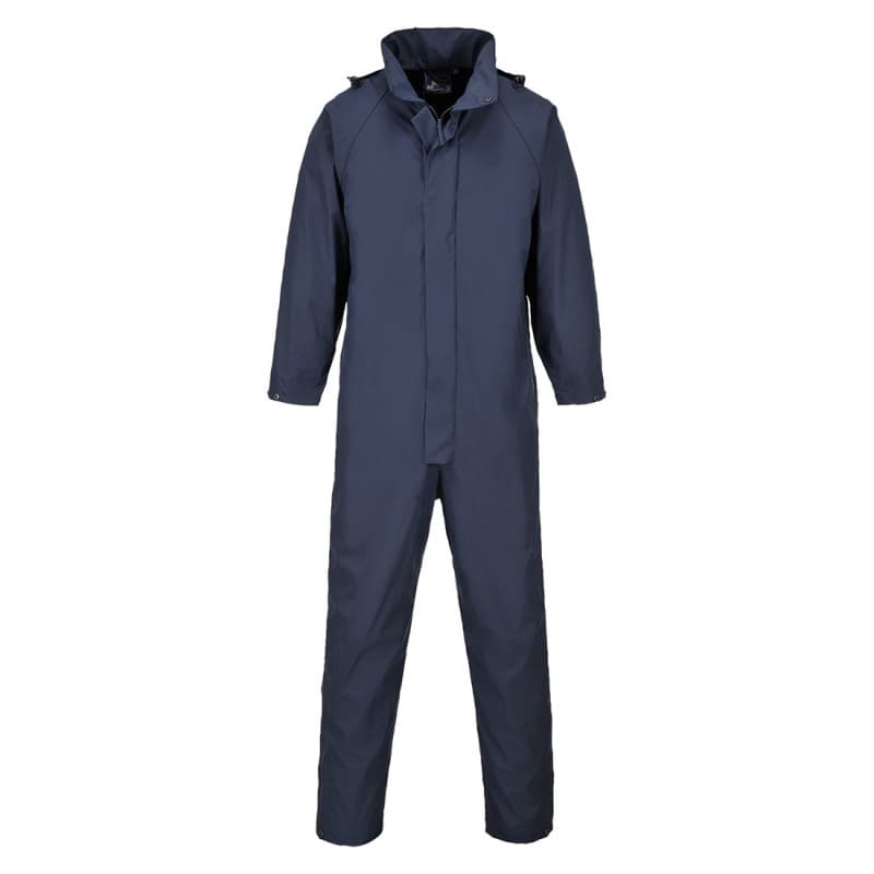 Portwest - Combinaison de pluie entièrement étanche SEALTEX CLASSIC 100% polyester enduit PVC - L - Bleu Marine