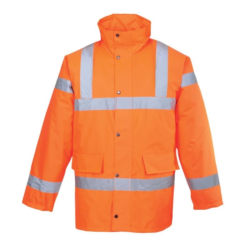 Portwest - Parka de travail imperméable doublure polaire jusqu'à -36°C haute visibilité classe 3 - 4XL - Orange