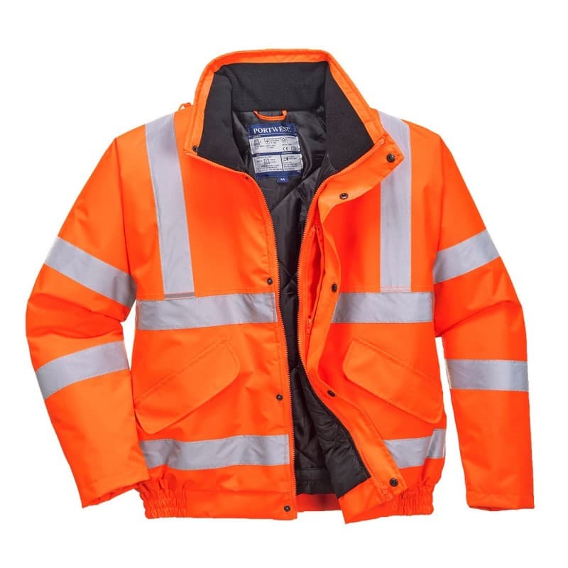 Portwest - Blouson de travail imperméable respirant jusqu'à -40°C haute visibilité classe 3 - 4XL - Orange