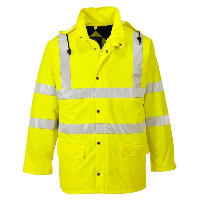 Portwest - Veste de pluie SEALTEX ULTRA imperméable matelassée haute visibilité classe 3 - L - Jaune