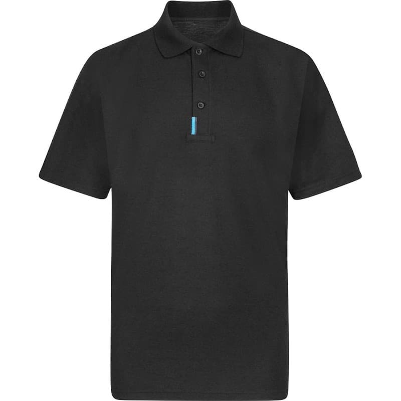 Portwest - Polo manches courtes WX3 en poly-coton piqué - L - Noir
