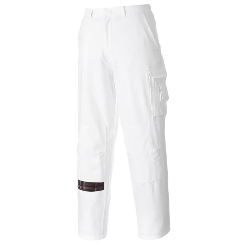 Portwest - Pantalon de travail pour peintre 100% coton blanc - 4XL - Blanc