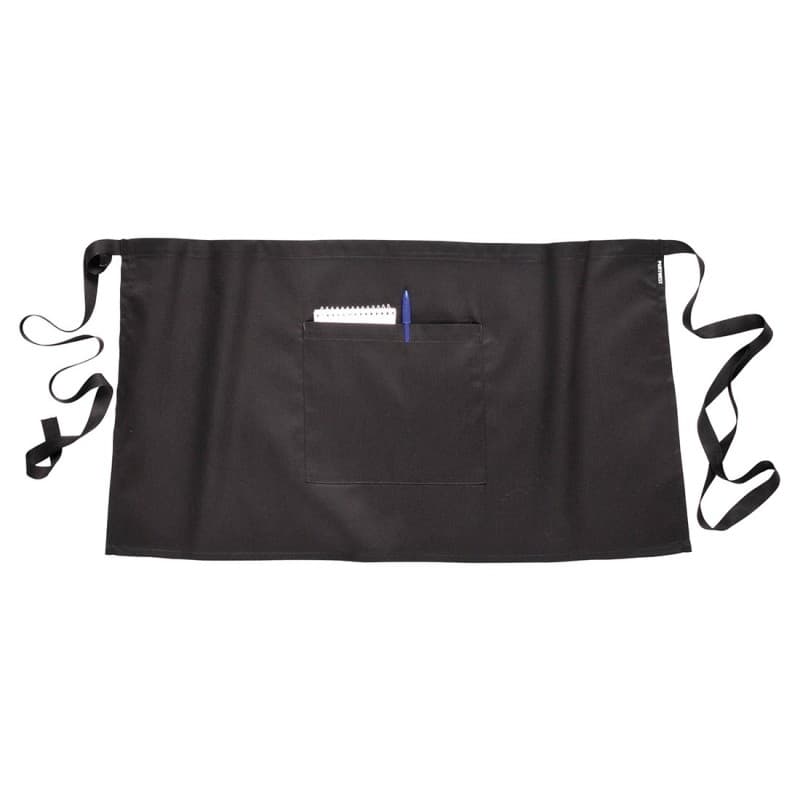 Portwest - Tablier de service en poly-coton lavable à 60°C - Unique - Noir