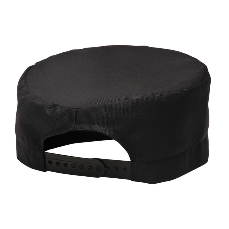 Portwest - Calot de cuisine en poly-coton lavable à 60°C - Unique - Noir