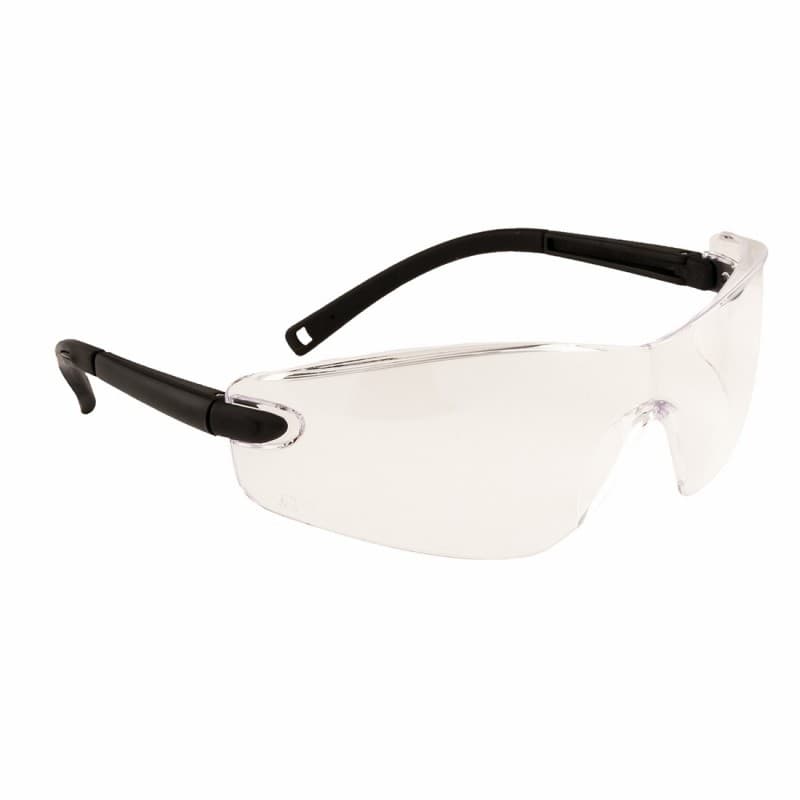 Portwest - Lunettes de protection avec pont nasal moulé pour plus de confort - Unique - Transparent