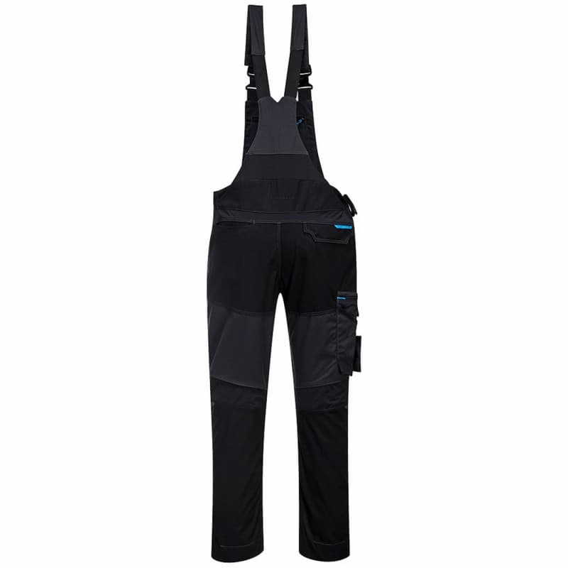 Portwest - Cotte à bretelles WX3 en toile Canvas poly-coton résistant - L - Gris