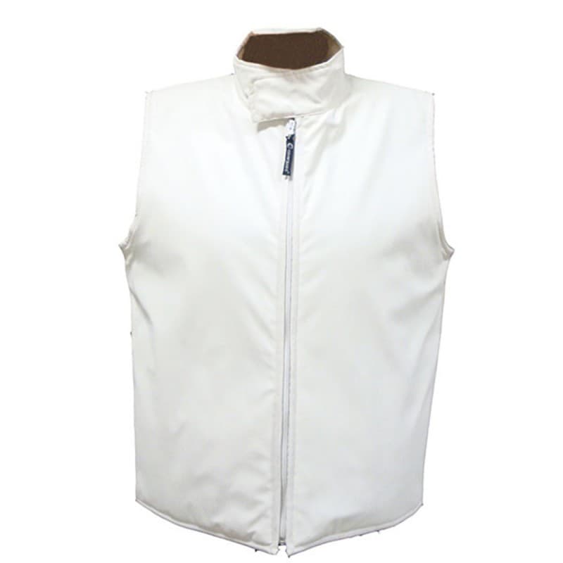 Coverguard - Gilet de travail sans manches spécial industrie agroalimentaire blanc PU - L - Blanc